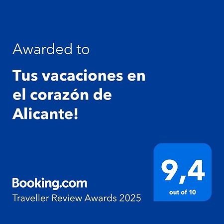 Tus Vacaciones En El Corazon De Alicante! Esterno foto